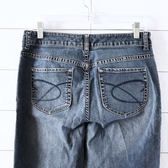 Chico's Blue Straight Ultimate Fit Slim Leg Jeans - Picture 5 of 7